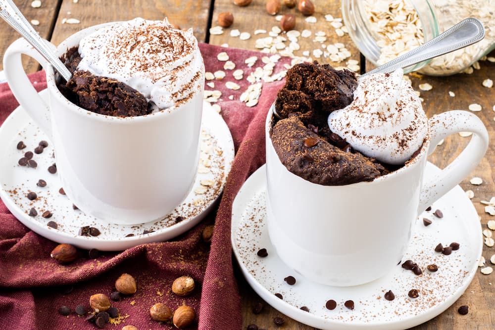 Recette mug cake au chocolat