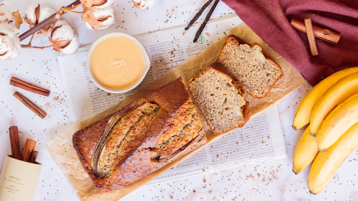 Recette banana bread TSE Nutrition