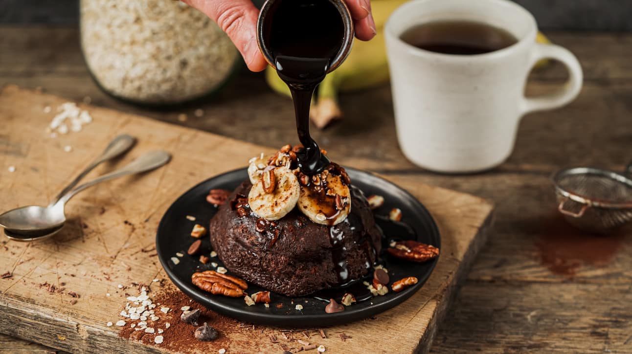 Bowl cake protéiné au chocolat