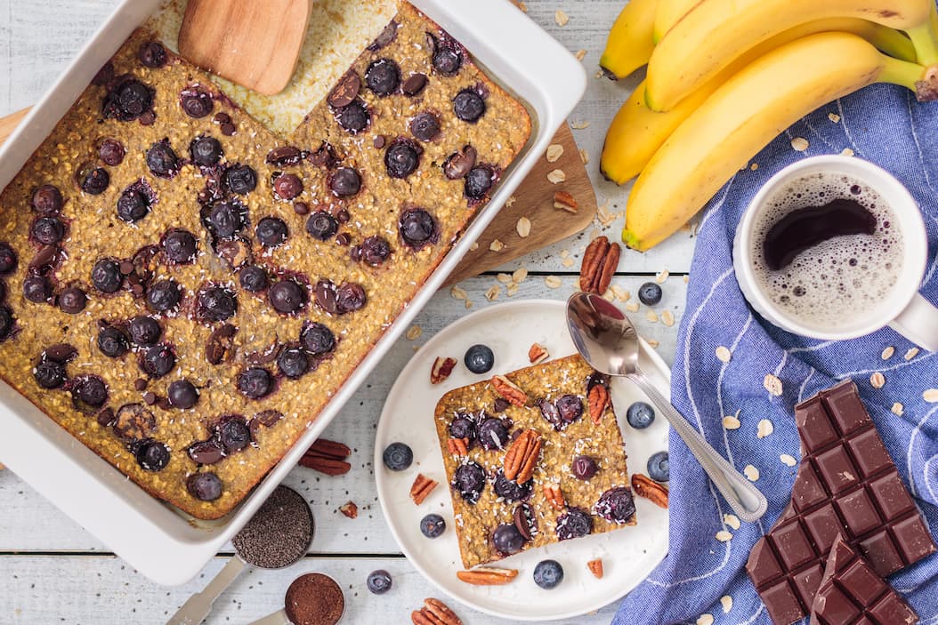 Recette porridge protéiné cuit au four