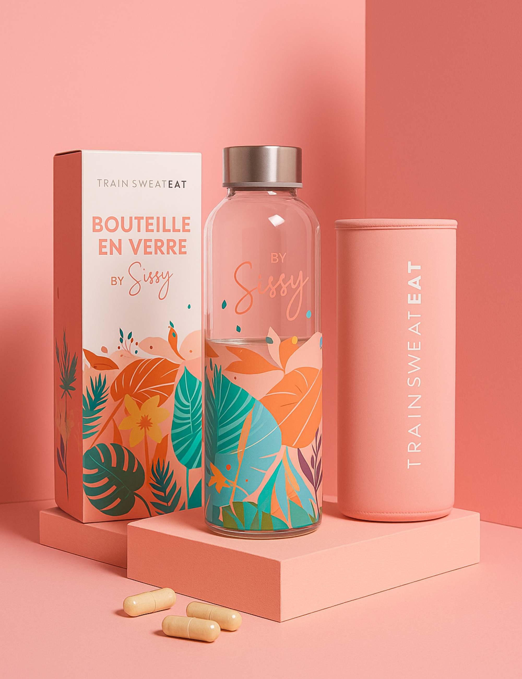 Bouteille en verre