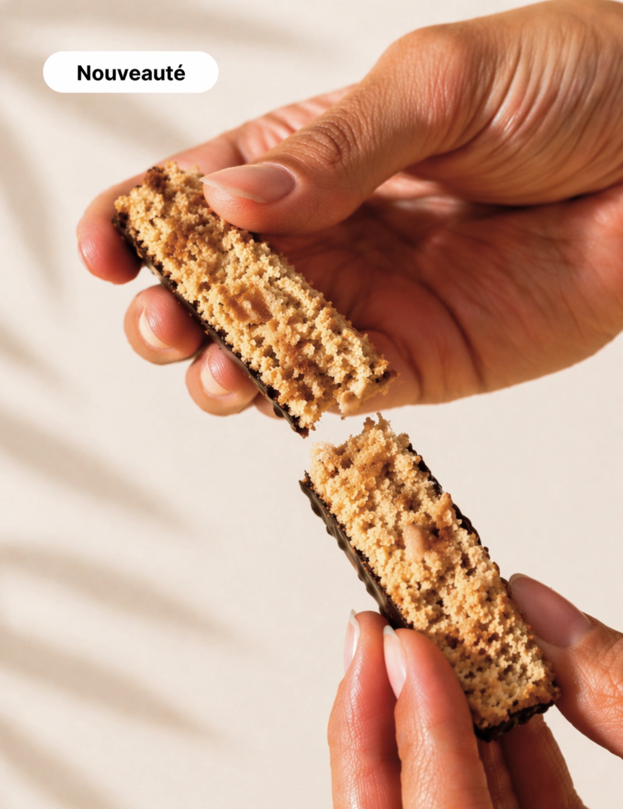 Barre Protéines Végétales | Amandes, Coco & Chocolat Noir