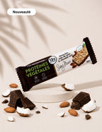 Barre Protéines Végétales | Amandes, Coco & Chocolat Noir
